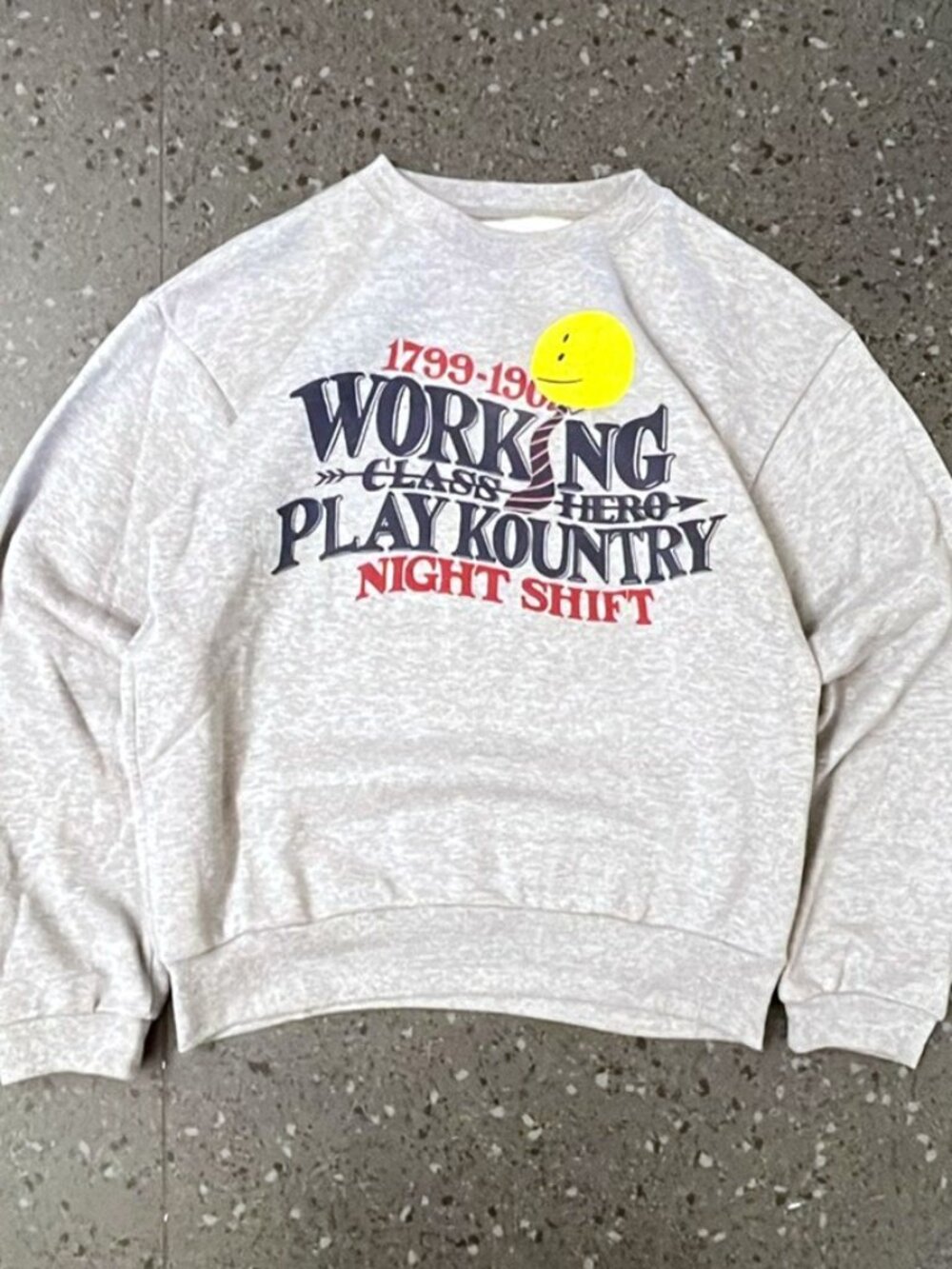 Kapital "Working Class Play Kountry Night Shift" Sweatshirt Japan Made
